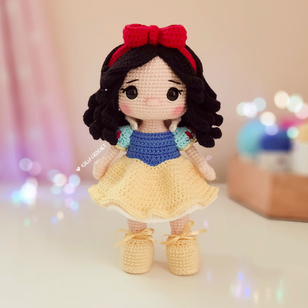 SNOW WHITE AMIGURUMI PATTERN Kalucrochet