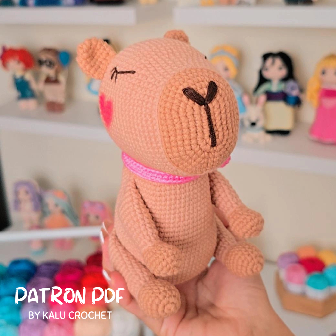 CAPIBARA ♡ PATRON PDF