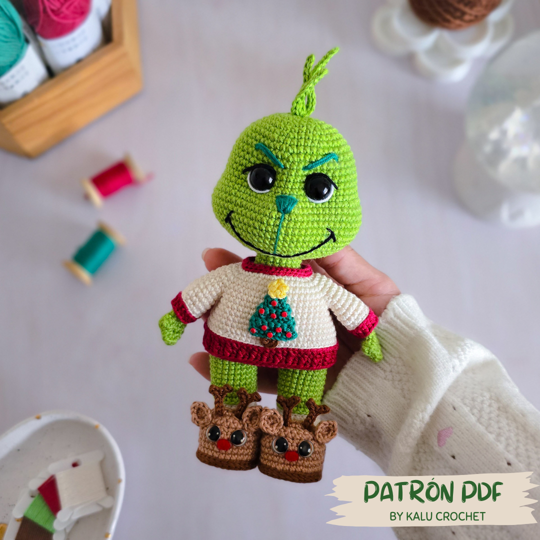GRINCH ♡ PREVENTA PATRON PDF