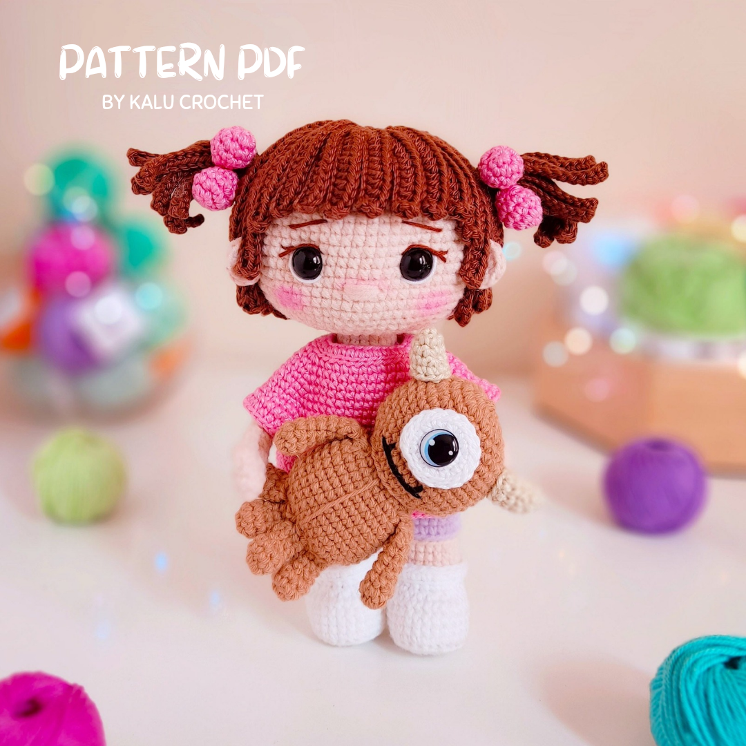 MONSTER INC ♡ PDF PATTERN
