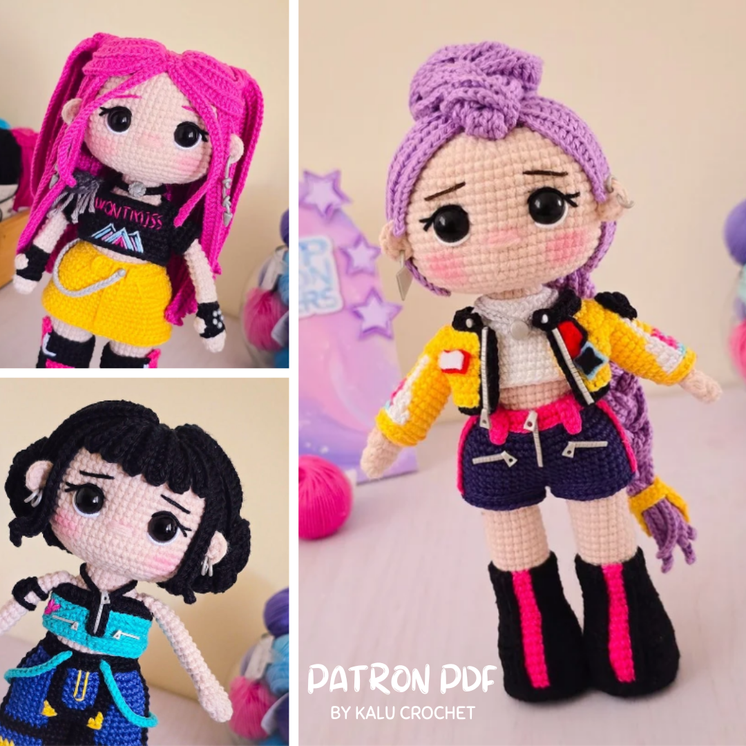 PACK HUNTRIX ♡ PATRON PDF