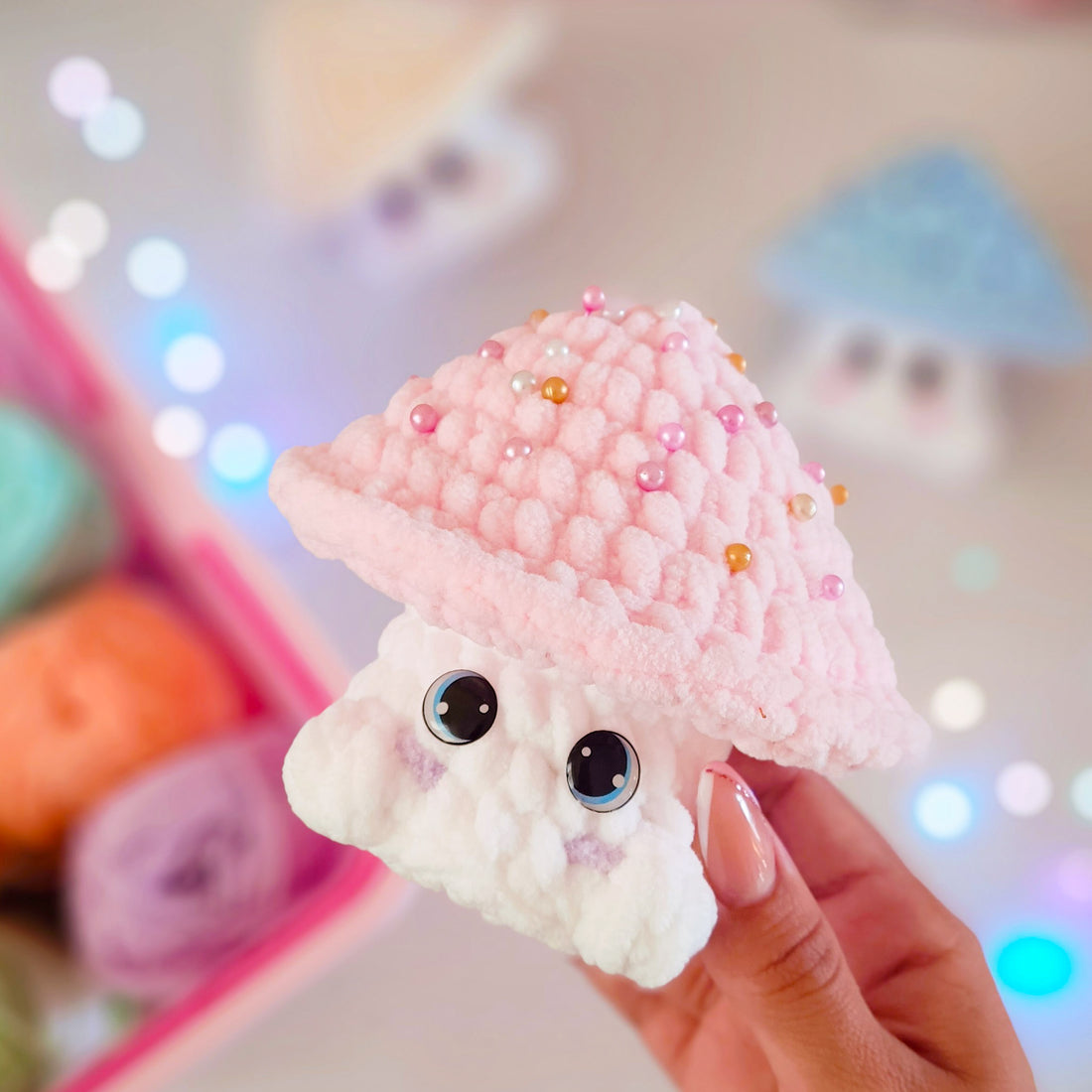 PATRON HONGO AMIGURUMI