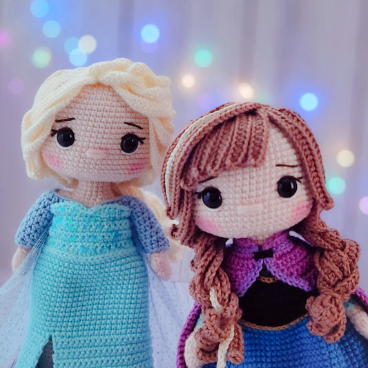 ELSA Y ANA ♡ PATRON PDF