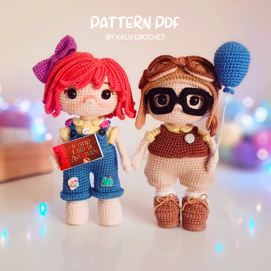 CARL & ELLIE ♡ PDF PATTERN