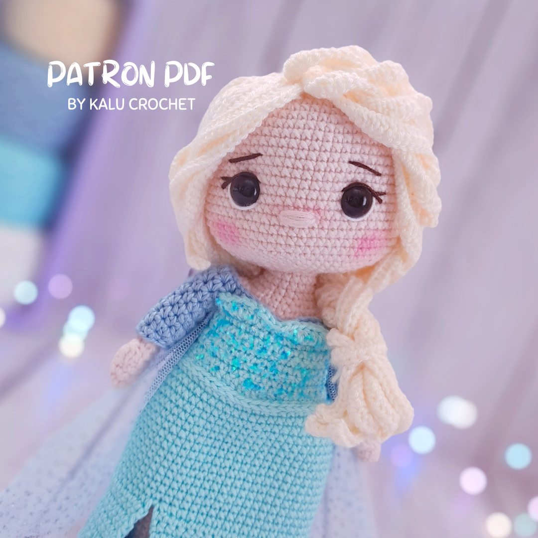 PRINCESA ELSA ♡ PATRON (PDF)