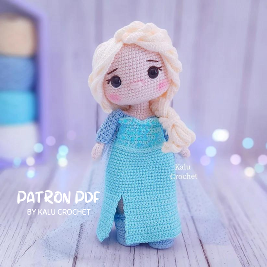 PRINCESA ELSA ♡ PATRON (PDF)