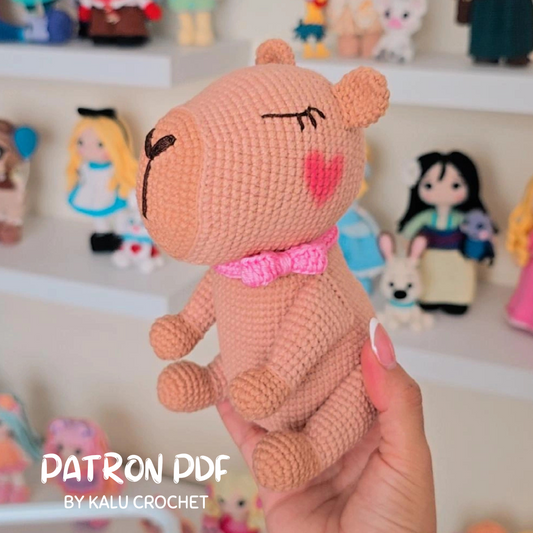 CAPIBARA ♡ PATRON PDF