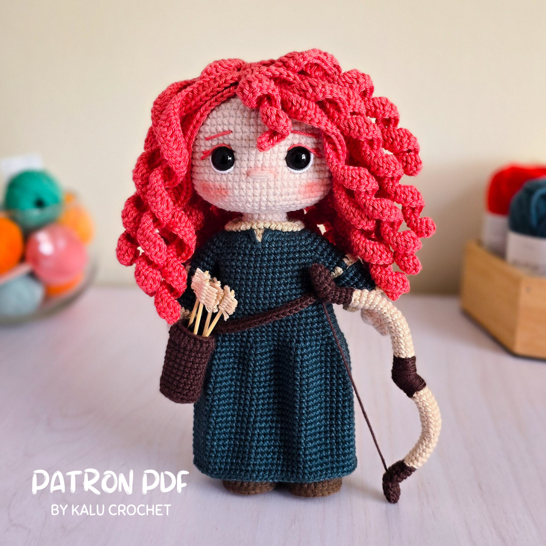 MERIDA ♡ PATRON PDF