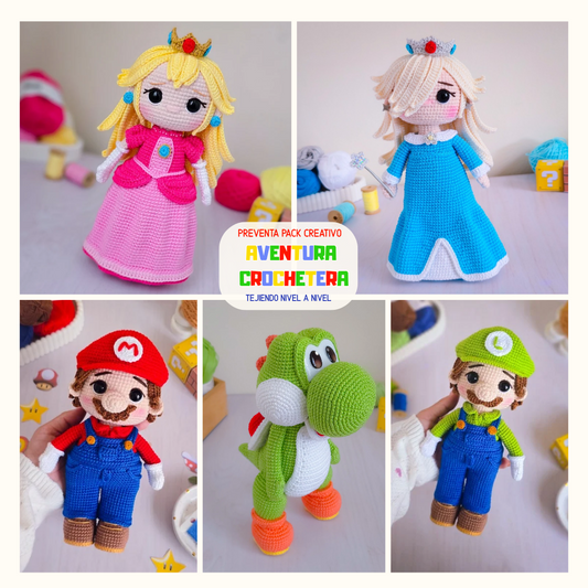 PACK MARIO ♡ PATRONES PDF