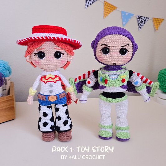 PACK 1 TOY STORY ♡ PREVENTA PATRONES