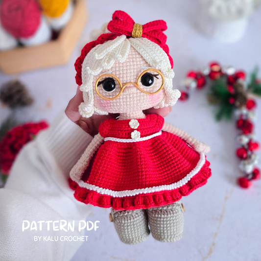 MRS. CLAUS ♡ PDF PATTERN