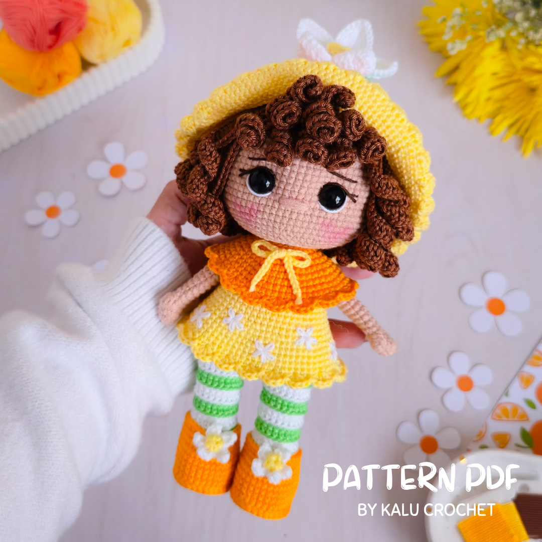 ORANGE ♡ PDF PATTERN