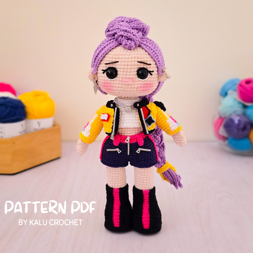 Rumi Ryu Patterns RUMI ♡ PDF PATTERN – Kalucrochet