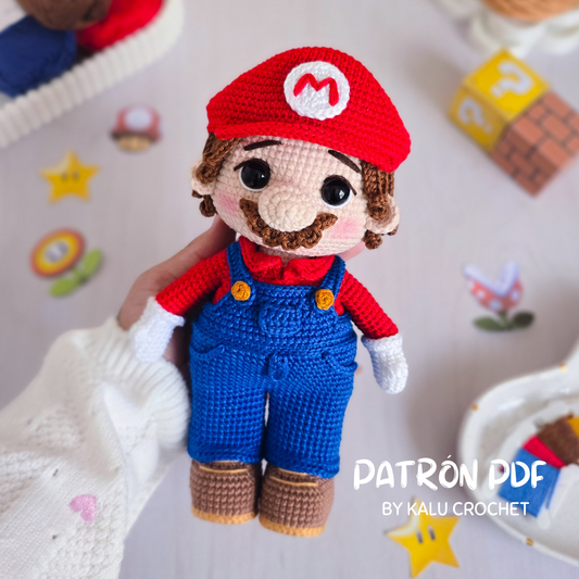 MARIO ♡ PREVENTA PATRÓN PDF