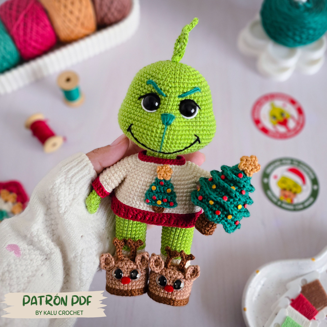 GRINCH ♡ PREVENTA PATRON PDF