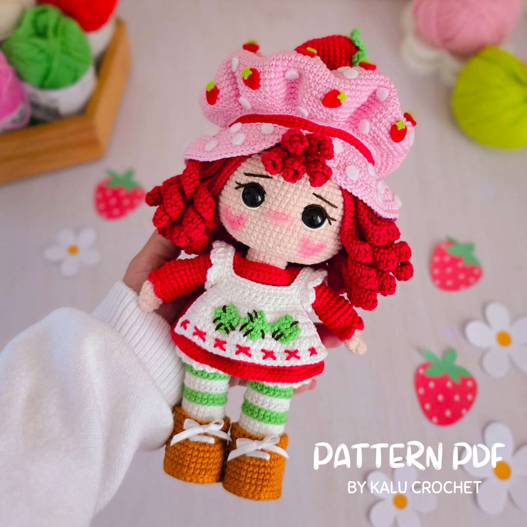 STRAWBERRY SHORTCAKE ♡ PDF PATTERN