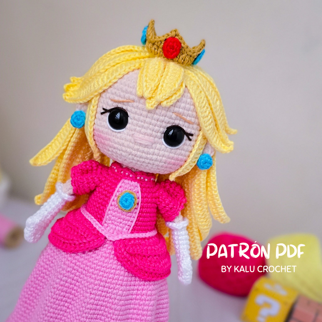 PRINCESA PEACH♡ PREVENTA PATRÓN PDF