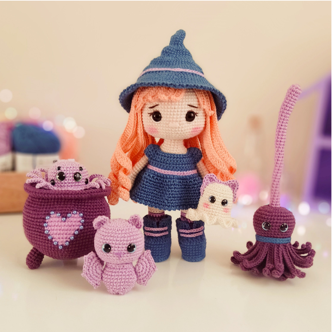 PADRÃO AMIGURUMI ♡ CASSIE + COLEÇÃO HALLOWEEN